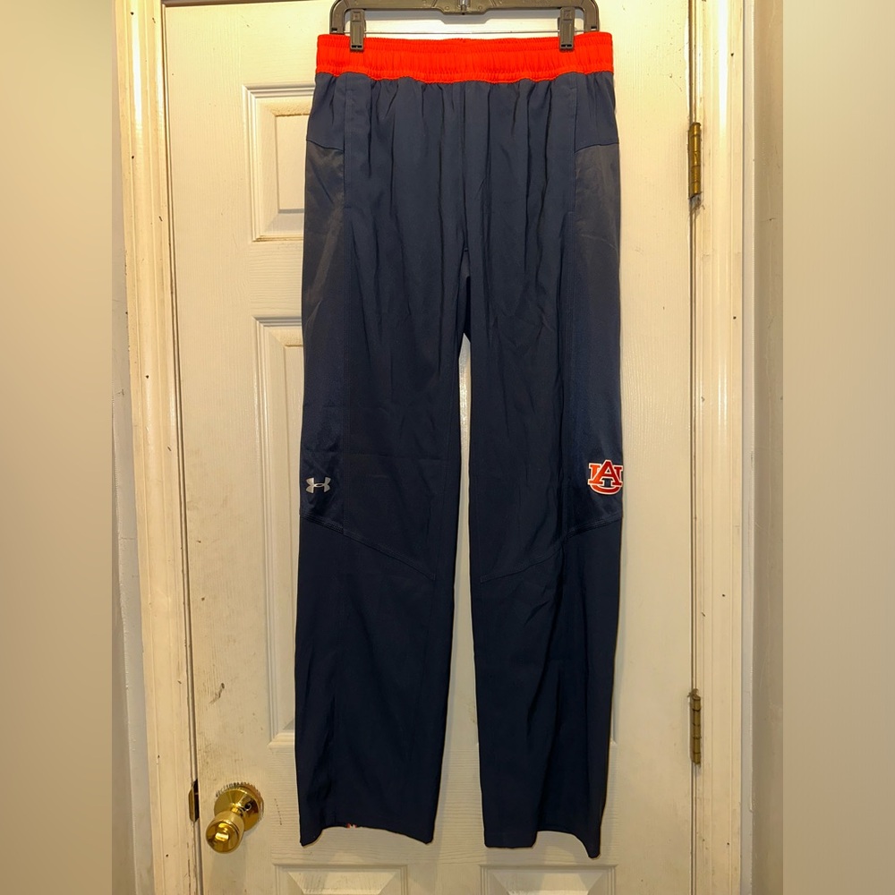 Auburn Tigers Under‎ Armour Storm Athletic Pants Women's Navy/Orange New Medium
